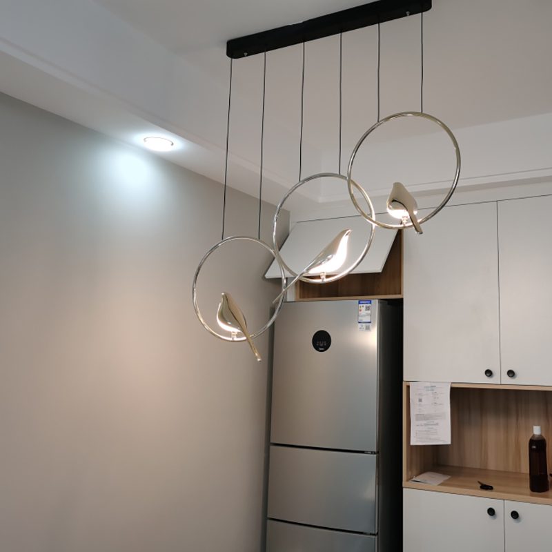 creative-rotating-bird-shape-led-pendant-lamp-gold-modern-aluminum-adjustable-hanging-light