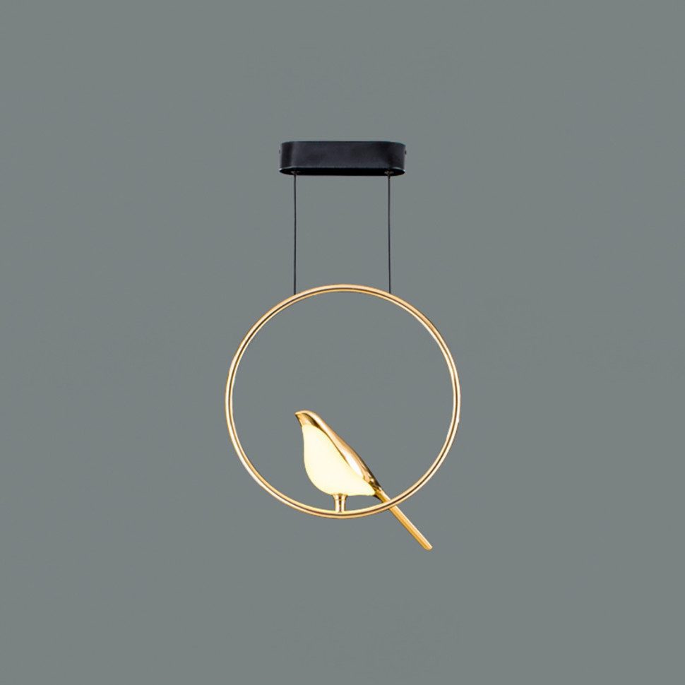 creative-rotating-bird-shape-led-pendant-lamp-gold-modern-aluminum-adjustable-hanging-light