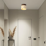 modern-yellow-travertine-and-walnut-wood-semi-flush-mount-ceiling-light-fixture