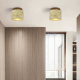 modern-yellow-travertine-and-walnut-wood-semi-flush-mount-ceiling-light-fixture
