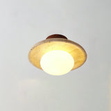 modern-yellow-travertine-and-walnut-wood-semi-flush-mount-ceiling-light-fixture