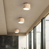 modern-yellow-travertine-and-walnut-wood-semi-flush-mount-ceiling-light-fixture