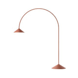 Modern Arc Torchiere Floor Lamp with Flexible Extension and Aluminum Body