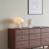 Rechargeable Cordless Mushroom Table Lamp Portable LED Desk Light for Indoor Decor