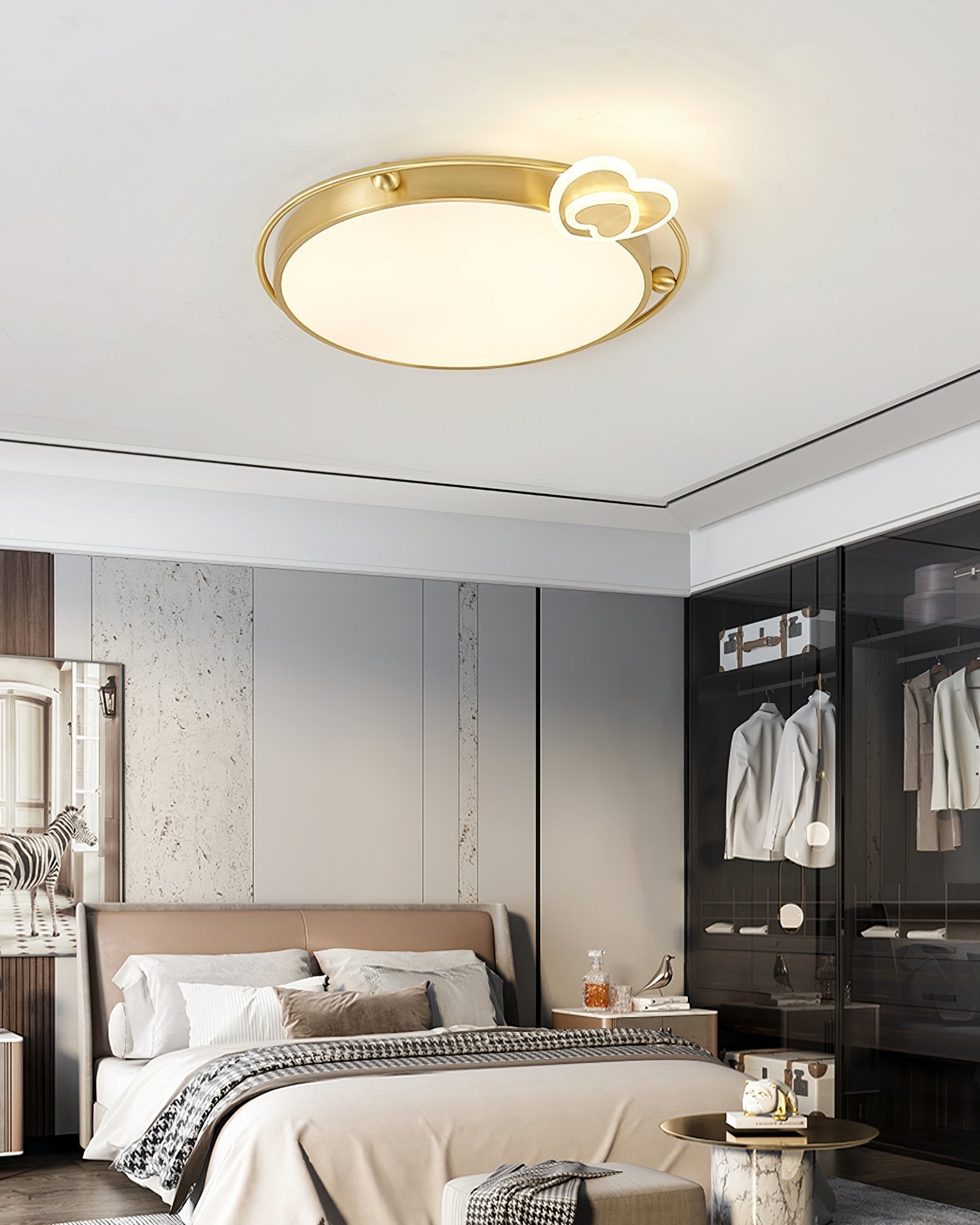modern-brass-heart-flush-mount-ceiling-lamp-with-integrated-led-for-kids-room-decor