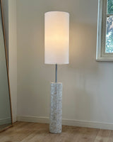ollie-modern-textured-glass-floor-lamp-with-tall-white-fabric-shade-and-foot-switch-in-chrome-finish