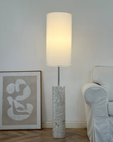 ollie-modern-textured-glass-floor-lamp-with-tall-white-fabric-shade-and-foot-switch-in-chrome-finish