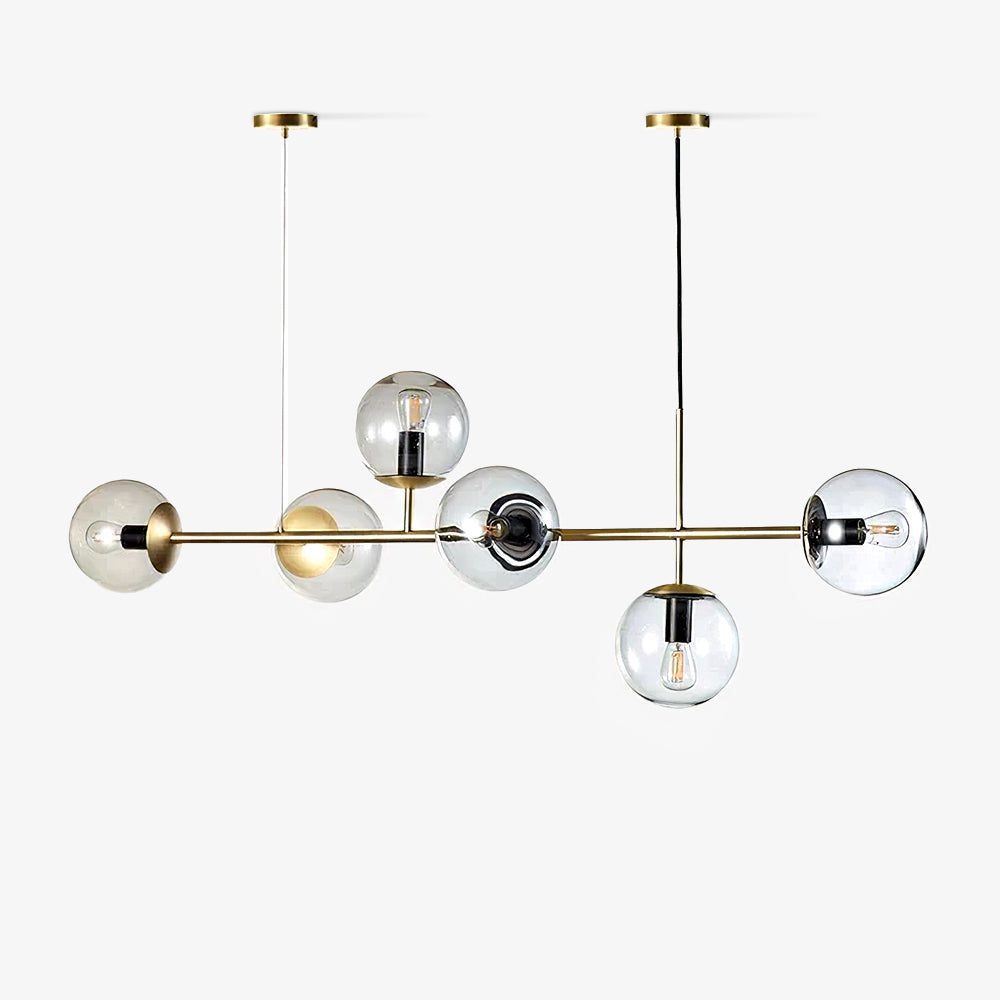 contemporary-multi-glass-globe-pendant-light-with-round-orb-shades-and-polished-brass-frame