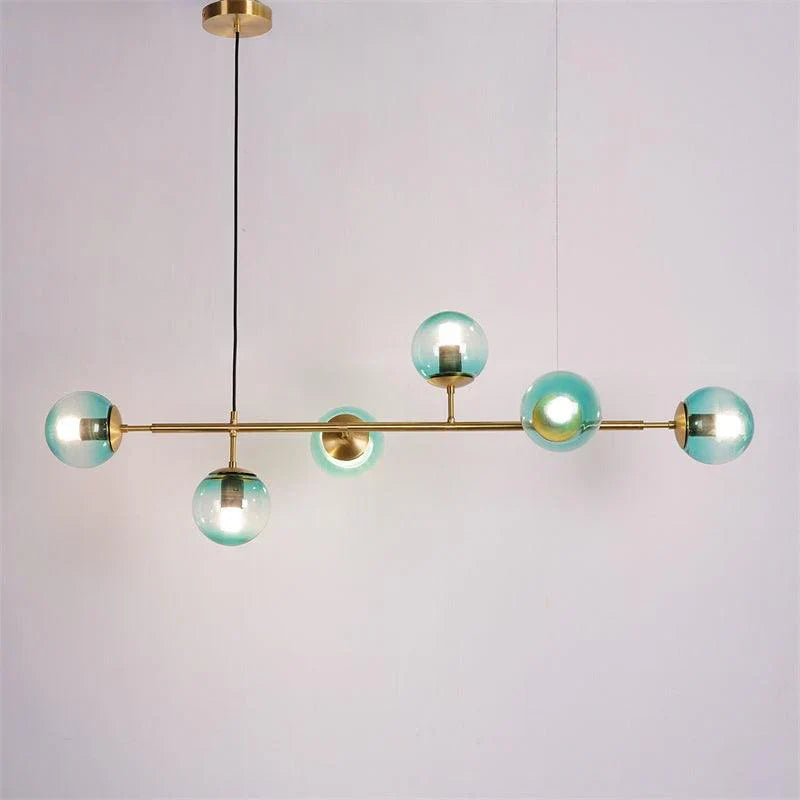 contemporary-multi-glass-globe-pendant-light-with-round-orb-shades-and-polished-brass-frame