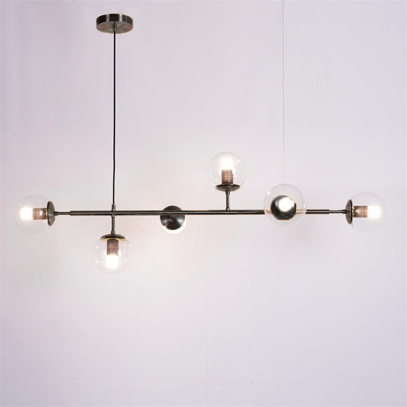 contemporary-multi-glass-globe-pendant-light-with-round-orb-shades-and-polished-brass-frame