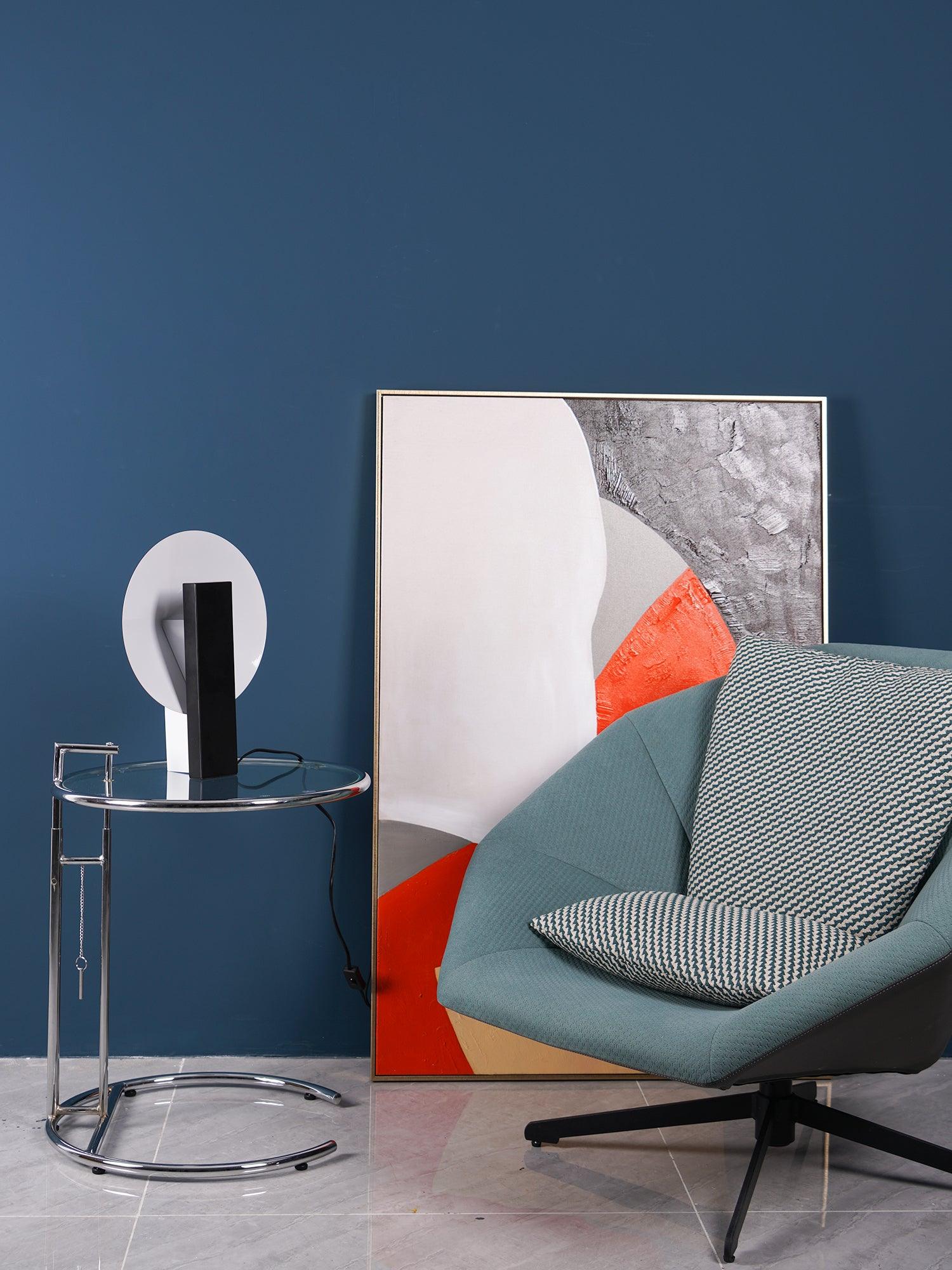 Modern Orbe Indirect Light Table Lamp with Minimalist Conical Design for Indoor Use