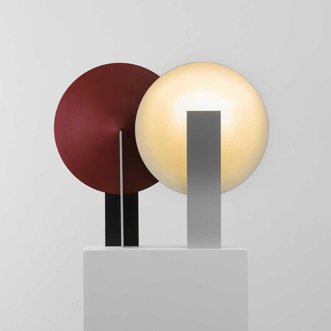 Modern Orbe Indirect Light Table Lamp with Minimalist Conical Design for Indoor Use