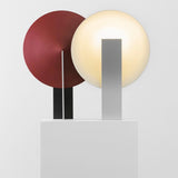 Modern Orbe Indirect Light Table Lamp with Minimalist Conical Design for Indoor Use