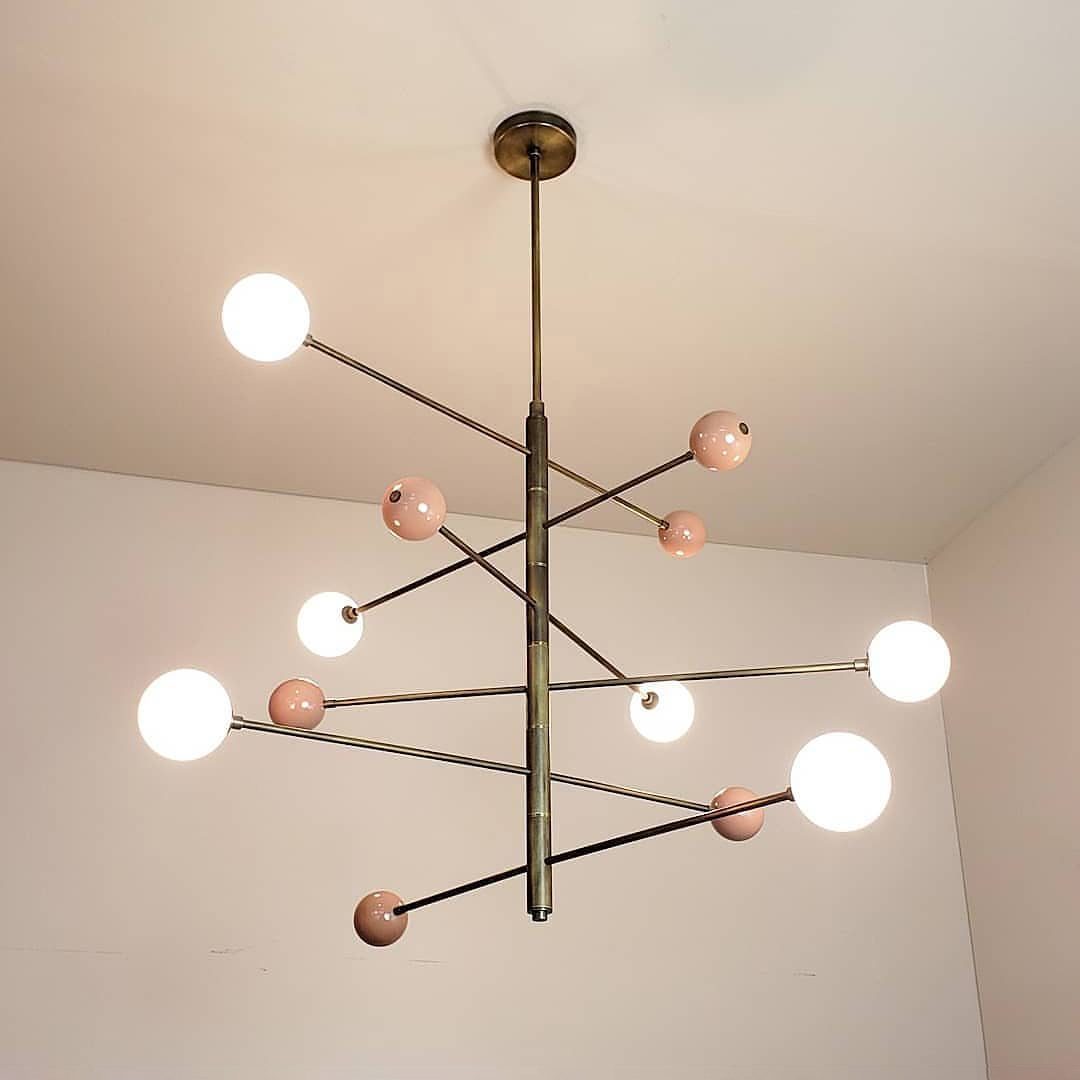 modern-orbital-3-arm-articulated-glass-globe-chandelier-in-copper-and-bronze-finish