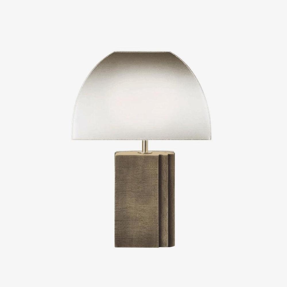Oregon Antique Gold Resin Table Lamp with White Fabric Shade for Classic Interior Decor