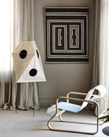 Modern Rice Paper Origami Lantern Floor Lamp Geometric Standing Light for Living Room and Bedroom