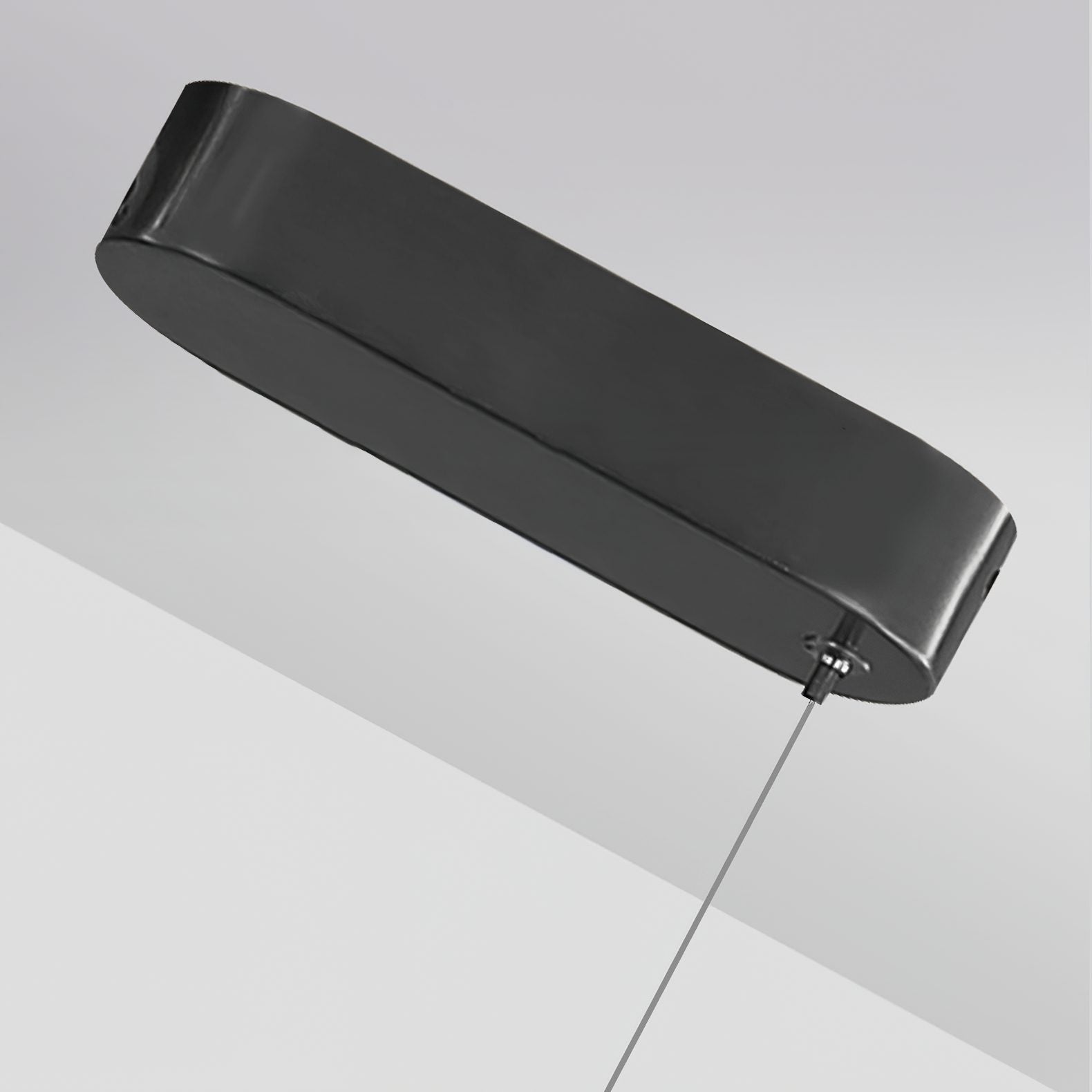 minimalist-led-linear-pendant-light-with-gold-sphere-trim-for-dining-room