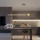 minimalist-led-linear-pendant-light-with-gold-sphere-trim-for-dining-room