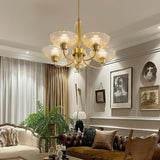 mid-century-scalloped-amber-glass-brass-chandelier-5-arm-pendant-lighting-for-dining-room
