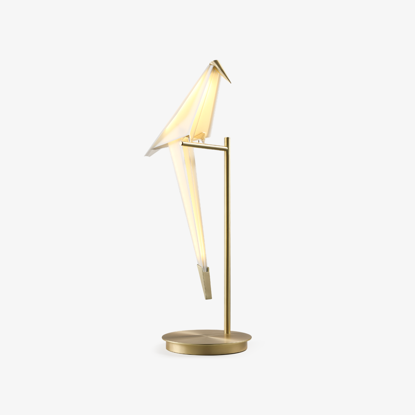 Modern Origami Bird LED Table Lamp Creative Paper Crane Nightstand Light