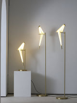 Modern Origami Bird LED Table Lamp Creative Paper Crane Nightstand Light