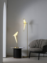 Modern Origami Bird LED Table Lamp Creative Paper Crane Nightstand Light