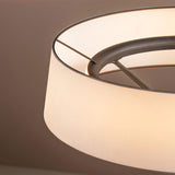 Modern Minimalist Dama Lantern Accent Table Lamp with Parchment Shade and Tripod Metal Base