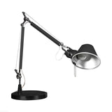 Modern Adjustable Aluminum Swing Arm Desk Lamp with Conical Shade for Task Lighting and Home Office