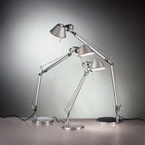 Modern Adjustable Aluminum Swing Arm Desk Lamp with Conical Shade for Task Lighting and Home Office