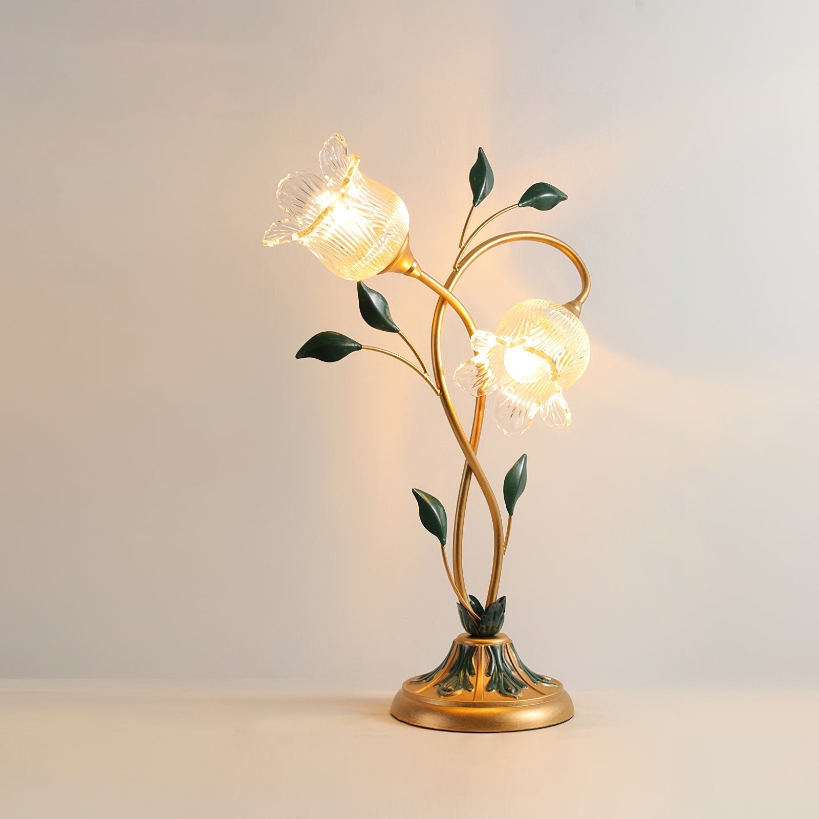 vintage-pastoral-floral-table-lamp-with-glass-flower-shades-and-crystal-accents