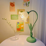 vintage-pastoral-rose-art-deco-table-lamp-with-green-base-and-white-shade