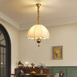 rustic-scalloped-fabric-floral-pendant-light-with-wood-accents-for-dining-room-and-living-space