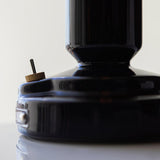 Portable Pastry Ceramic Table Lamp with Integrated LED and Rechargeable Battery