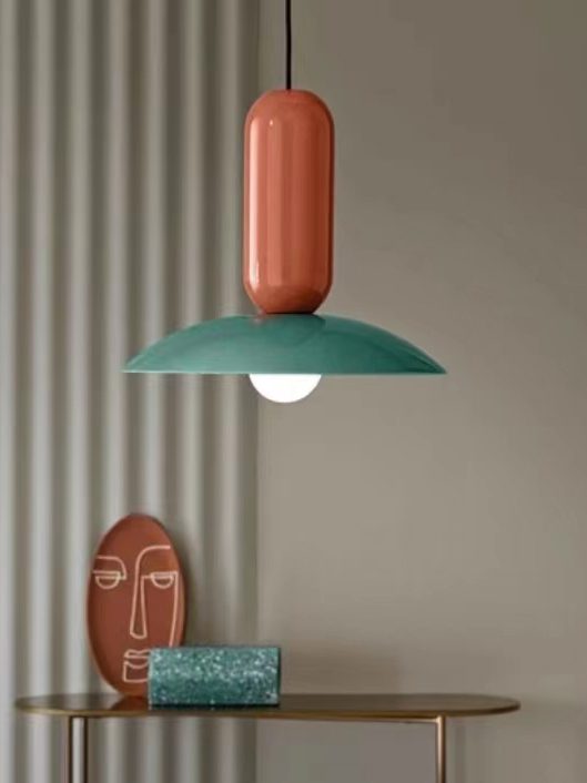 retro-pau-pendant-light-with-glossy-overlapping-volumes-and-iron-finish-for-modern-interior-lighting
