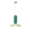 retro-pau-pendant-light-with-glossy-overlapping-volumes-and-iron-finish-for-modern-interior-lighting