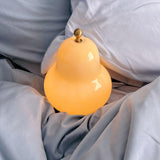 Vintage Inspired Pear Shaped Portable LED Table Lamp with Touch Dimming