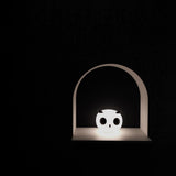 Animal Shaped Glass Table Lamp Modern Owl Rabbit Penguin Gold Bedside Nightstand Light