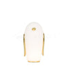 Animal Shaped Glass Table Lamp Modern Owl Rabbit Penguin Gold Bedside Nightstand Light