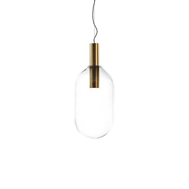 modern-geometric-hand-blown-glass-pendant-light-with-elegant-gold-finish-for-contemporary-interiors