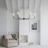 modern-piaf-brass-chandelier-with-white-fabric-shades-for-elegant-home-interior-lighting