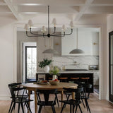 modern-piaf-brass-chandelier-with-white-fabric-shades-for-elegant-home-interior-lighting