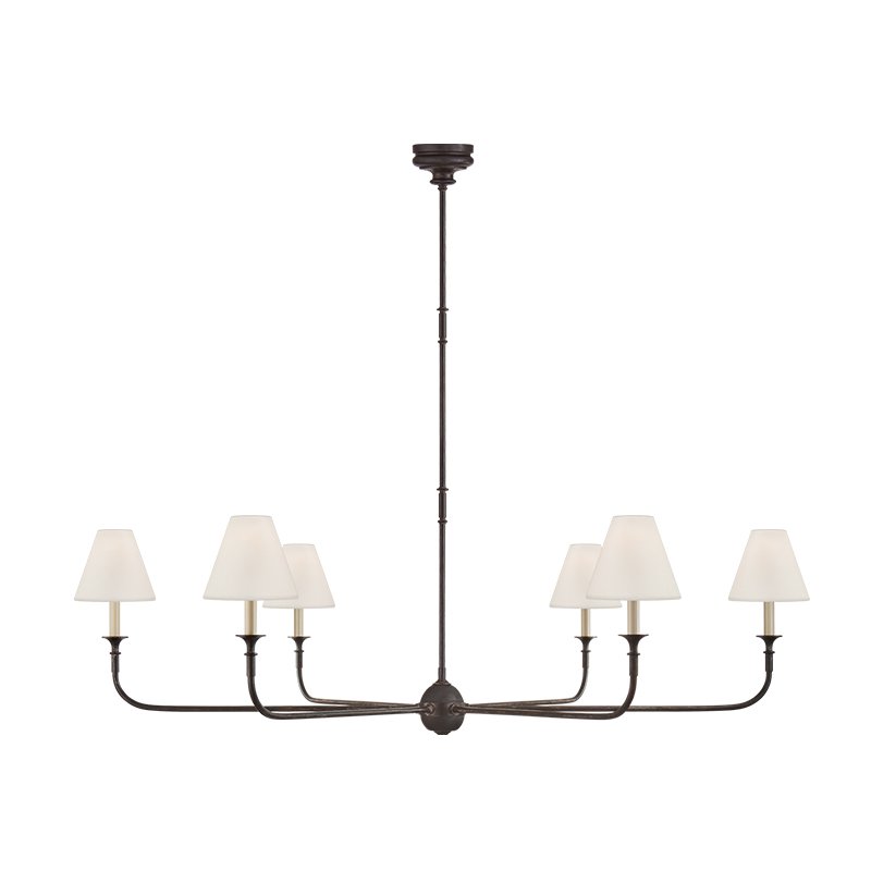 modern-piaf-brass-chandelier-with-white-fabric-shades-for-elegant-home-interior-lighting