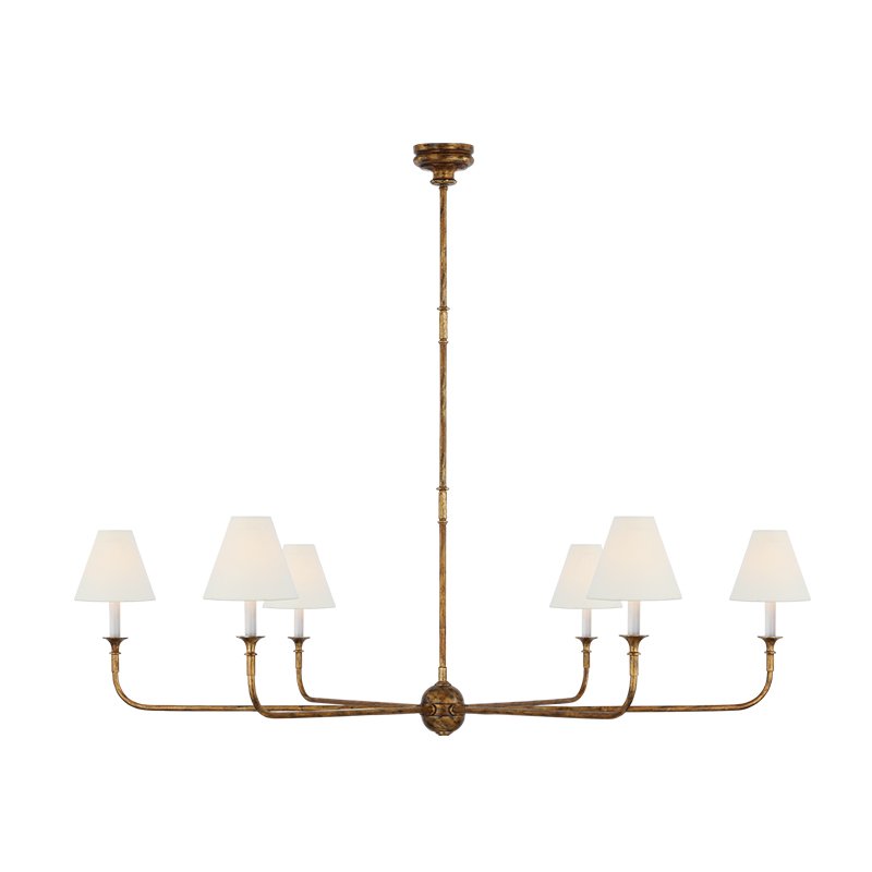 modern-piaf-brass-chandelier-with-white-fabric-shades-for-elegant-home-interior-lighting