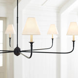 modern-piaf-brass-chandelier-with-white-fabric-shades-for-elegant-home-interior-lighting