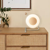 Modern Portable LED Table Lamp with Rechargeable Battery and Adjustable Task Lighting