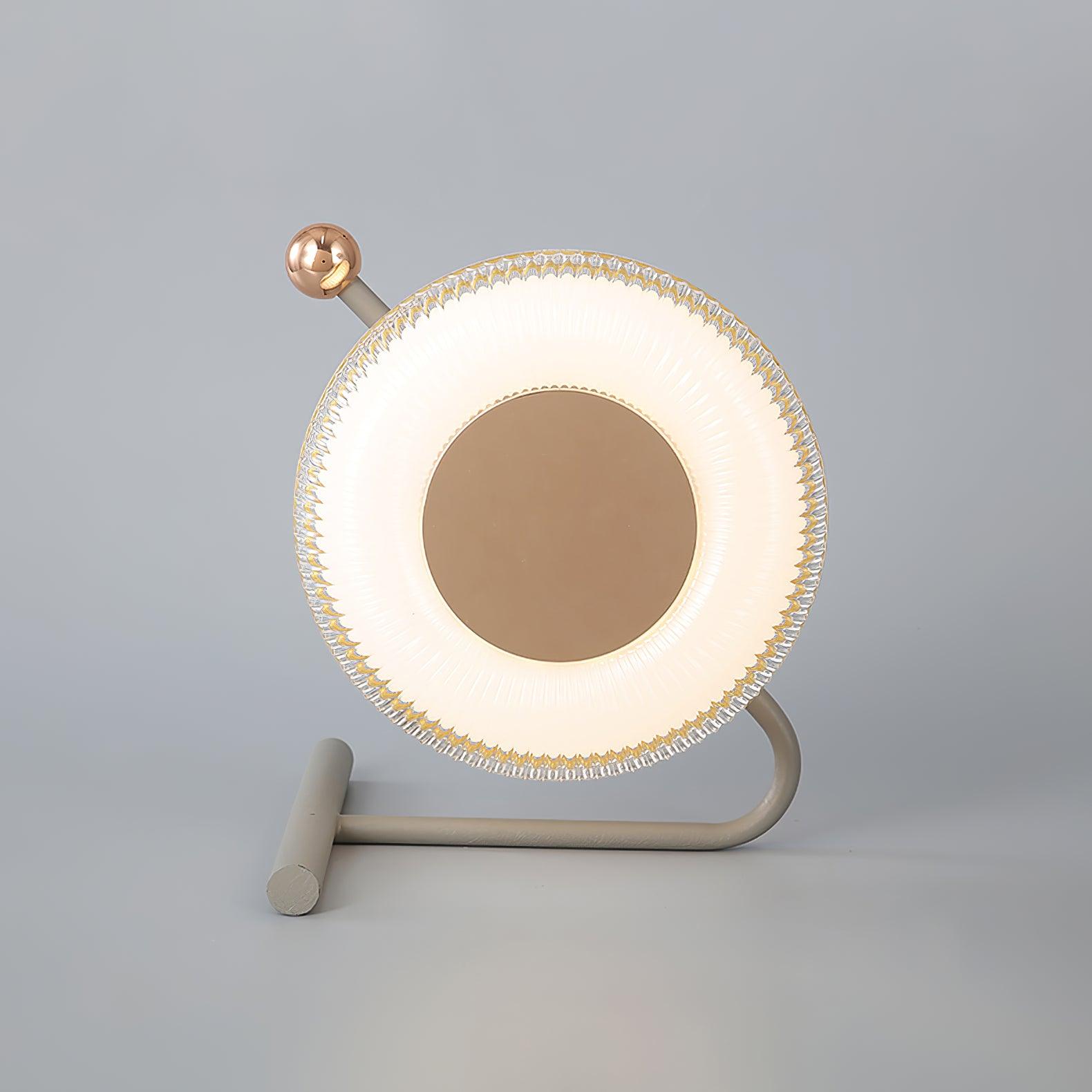 Modern Portable LED Table Lamp with Rechargeable Battery and Adjustable Task Lighting