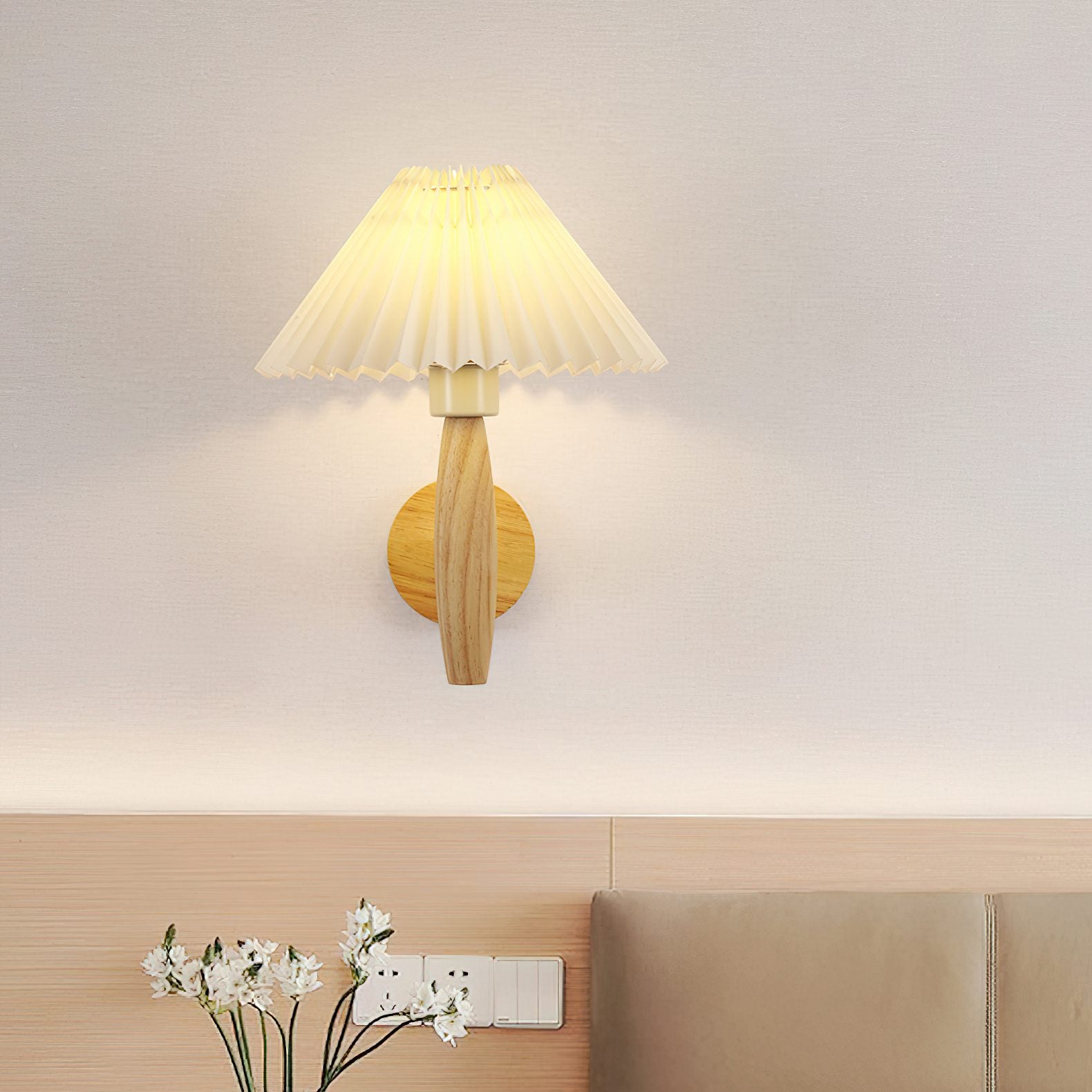 mid-century-modern-pleated-wood-wall-sconce-for-bedroom-living-room-white-fabric-shade