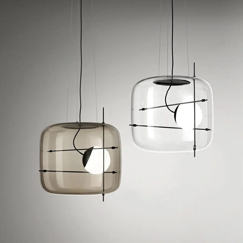 modern-blown-glass-pendant-light-with-metal-rods-and-opal-diffuser-for-ambient-living-room-lighting