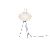 Japanese Rice Paper Floor Lamp Sculptural Mulberry Paper Standing Lantern Lighting