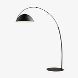 Modern Scandinavian Verse Arc Floor Lamp with Adjustable Swivel Shade for Living Room